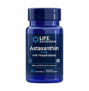 Life Extension Astaxanthin Food Supplement for Eye