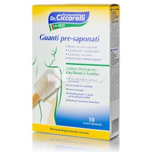 Dr. Ciccarelli Guanti Pre-saponati - Γάντια Καθαρισμού Προσαπουνισμένα, 10τμχ
