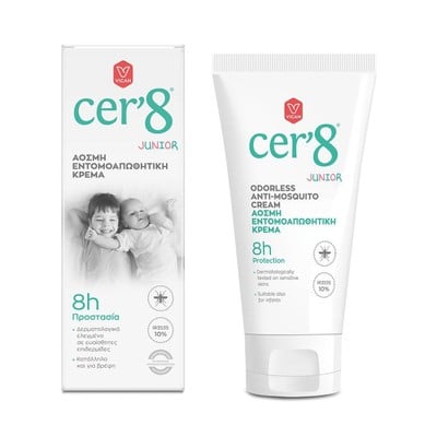 Cer'8 Junior Άοσμη Εντομοαπωθητική Κρέμα 150ml