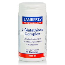 Lamberts L-GLUTATHIONE COMPLEX - Αποτοξίνωση, 60 caps