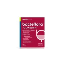 Olonea BacteFlora Cranberry Συμπλήρωμα Διατροφής Για Το Ουροποιητικό Σύστημα 10 κάψουλες
