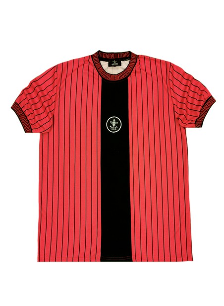 Magic bee clothing oversize stripes red / black