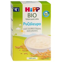 Hipp Bio Κρέμα Ρυζάλευρο Χωρίς Γάλα Από Τον 4ο Μήν