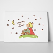 Little prince dreaming 411324391 a