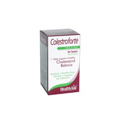 Health Aid Colestroforte Dietary Supplement To Maintain Normal Cholesterol Levels 60 tablets