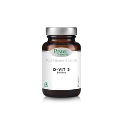 Power Health Classics Platinum D-Vit 3 2000iu Συμπλήρωμα Βιταμίνης D3 60 δισκία