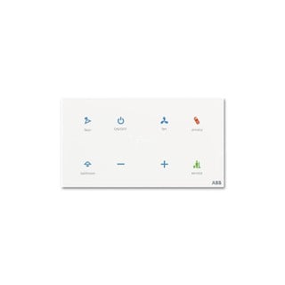 Recessed Touch Switch with Thermostat KNX Bus Coup