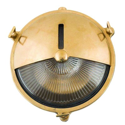 Brass Round Light-Φ21cm Ε27 Ip64