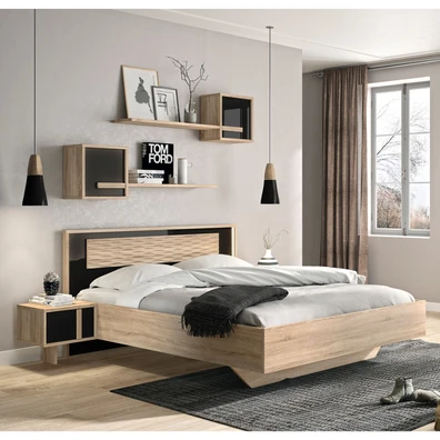 Curtys Κρεβάτι διπλό 172x204εκ. (για στρώμα 160x20