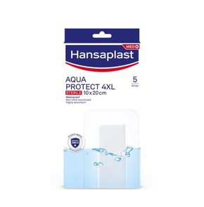 Hansaplast Aqua Protect 4XL 10x20cm, 5pcs