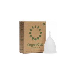 OrganiCup Menstrual Cup Size A Silicone Period Cup For Moderately Increased Flow 1 piece 