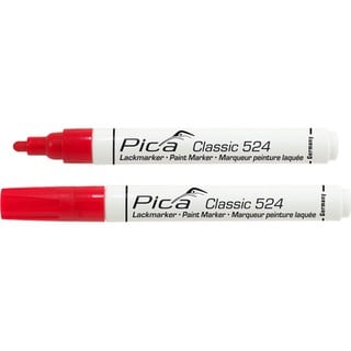 Pica Classic 524 Industry Paint Marker Red 524-40