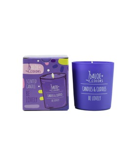 ALOE+COLORS CANDLE BE LOVELY SOY CANDLE ΑΡΩΜΑΤΙΚΟ 