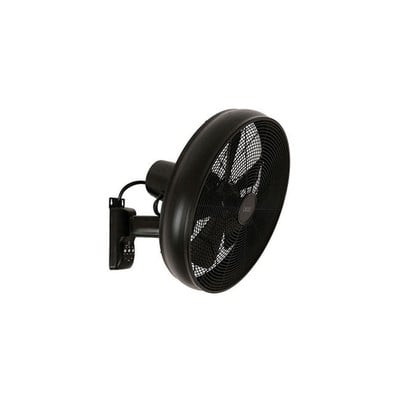 Wall Mounted Fan Breeze 41cm Black Lucci Air