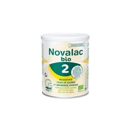 Novalac Bio 2 Βιολογικό Γάλα Σε Σκόνη 2ης Βρεφικής Ηλικίας Από Τον 6ο Έως 12ο Μήνα 400gr