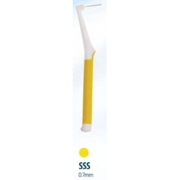 Intermed Chlorhexil Interdental Brushes SSS 0,7mm Μεσοδόντια Βουρτσάκια Κίτρινα, 5τμχ