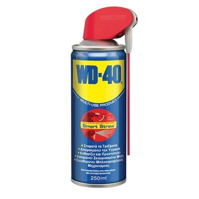 Wd-40 Σπρέι Αντισκουριακό Smart Straw 250Ml