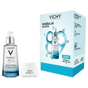 VICHY Mineral 89 SET Booster προσώπου 50ml & ΔΩΡΟ 