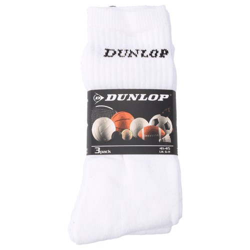 Çorape Sportive Të Bardha "Dunlop" Nr 41-45 3 Copë
