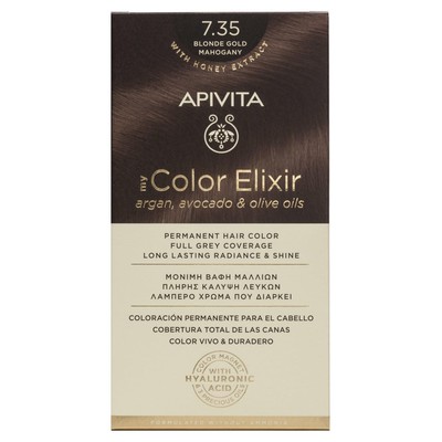 APIVITA My Color Elixir N7,35 Ξανθό Μελί Μαονί 50&