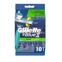 Gillette Blue II Plus Slalom - Ξυραφάκια μίας χρήσης, 10τμχ.