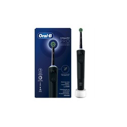 Oral-B Vitality Pro Ηλεκτρική Οδοντόβουρτσα Μαύρο 1 τεμάχιο