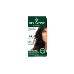 Herbatint Permanent Haircolor Gel 3N Herbal Hair Dye Dark Brown 150ml
