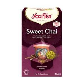 Yogi Tea Sweet Tea Γλυκό Τσάι για την Δυσπεψία, 17