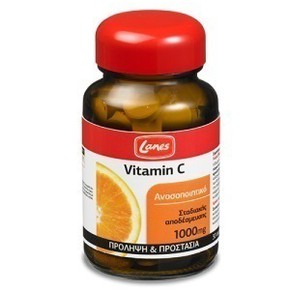 Lanes Vitamin C 1000mg Κατά του Κρυολογήματος, 30 