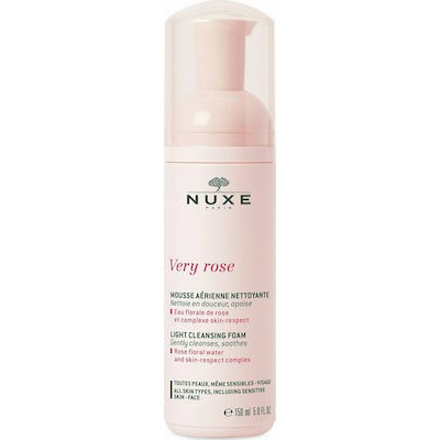 NUXE VERY ROSE LIGHT CLEANSING FOAM - ΑΦΡΟΣ ΚΑΘΑΡΙΣΜΟΥ MICELLAIRE NEO 150 ML