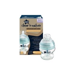 Tommee Tippee Bottle Slow Flow Scanda Μπιμπερό Advanced Anti Colic Μικρής Ροής 0m+ 150ml