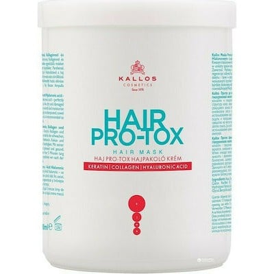 KALLOS Μάσκα Μαλλιών Hair Pro-Tox Με Κολλαγόνο & Υαλουρονικό Οξύ 1000ml