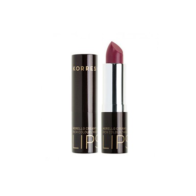 Korres - Morello Creamy Lipstick-  28 ΛΑΜΠΕΡΟ ΜΩΒ