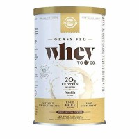 Solgar Grass Fed Whey To Go Protein Vanilla Powder