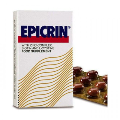 MEY Epicrin Συμπλήρωμα Διατροφής Για Δυνατά & Υγιή Μαλλιά & Νύχια x30 Κάψουλες