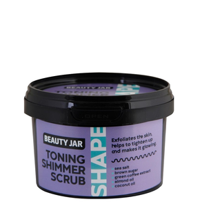 Beauty Jar Shape “Toning Shimmer Scrub” Απολέπιση 