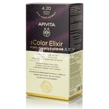 Apivita My Color Elixir – 4.20 Καστανό Βιολετί, 50ml
