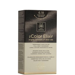 Apivita My Color Elixir 6.18 Βαφή Μαλλιών Ξανθό Σκούρο Σαντρέ Περλέ