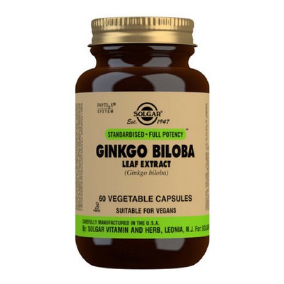 Solgar - Ginkgo Biloba Leaf Extract - 60veg.caps