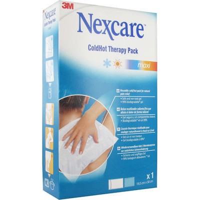NEXCARE 3M ColdHot Maxi 2σε1 Παγοκύστη & Θερμοφόρα Πολλαπλών Χρήσεων Για Φυσική Ανακούφιση Από Τον Πόνο 19,5cm x 30cm 1 Τεμάχιο