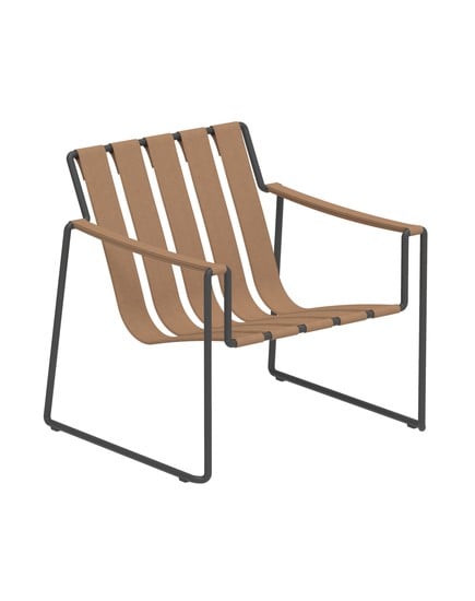 STRAPPY LOW CHAIR