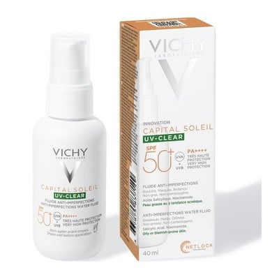 Vichy Capital Soleil UV-Clear Water Fluid SPF50+ Λ