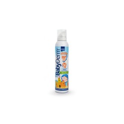 Intermed Babyderm Sunscreen 360° Cream Spray Αντηλιακή Κρέμα Σε Μορφή Σπρέι 360° Με Υαλουρονικό SPF50 200ml