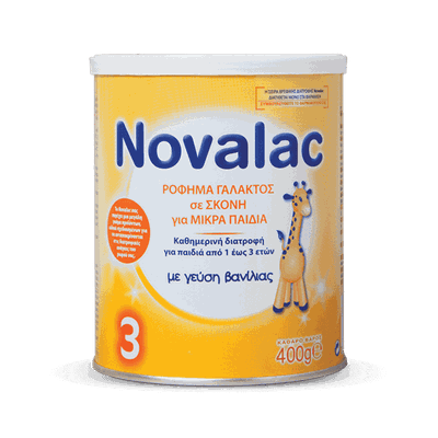 Novalac 3 Γάλα σε Σκόνη με Γεύση Βανίλια 12-36m 40