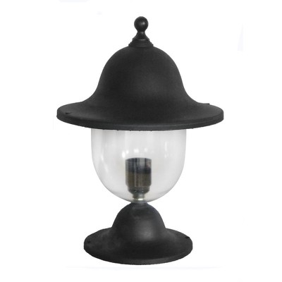 Garden Post Light Lp-800Ex Black Plastic