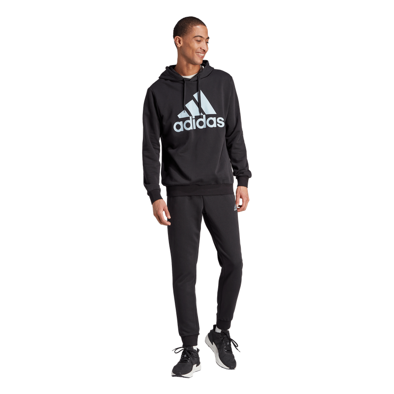 ADIDAS EMBOSSED MONOGRAM FLEECE HOODIE (IM2586)