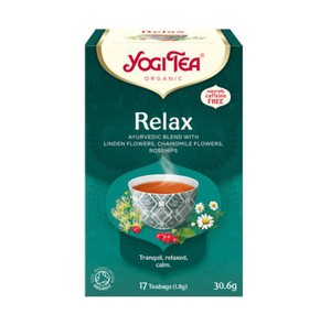 Yogi Tea Relax Βιολογικό Τσάι για την Υπερένταση &