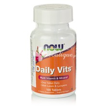 Now Daily Vits - Πολυβιταμίνη, 100 tabs