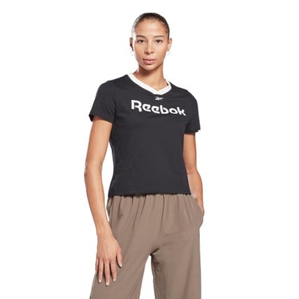Reebok Women Linear Logo T-Shirt (GI6922)
