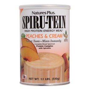 Nature's Plus Spiru-Tein Peaches Cream Shake Ρόφημ